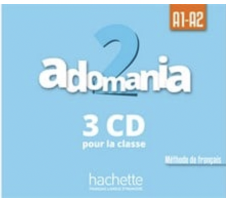 schoolstoreng Adomania : Niveau 2 CD audio classe  (x3)